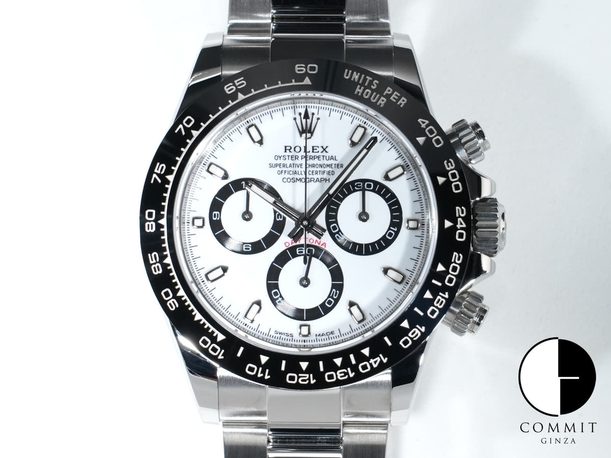 ロレックス デイトナ Ref.116500LN ステンレススチール ホワイト文字盤 中古 usiudfjh