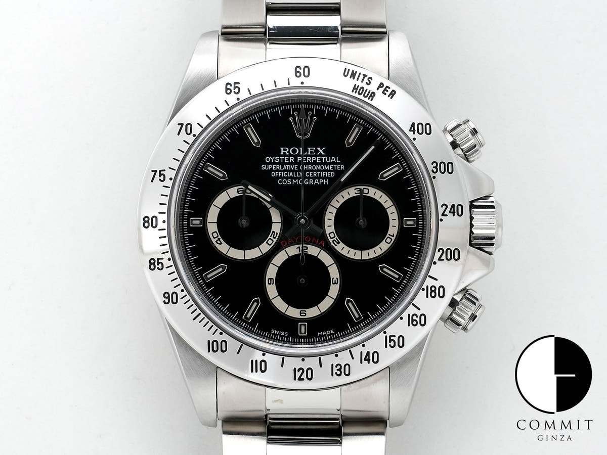 ロレックス デイトナ エルプリメロ Ref.16520 ステンレススチール ブラック文字盤 中古 nnj78kui