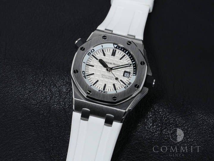 オーデマピゲ ロイヤルオーク オフショア ダイバー Ref.15710ST.OO.A002CA.02 ステンレススチール シルバー(メガタペストリー)文字盤 中古 rgkia2ei