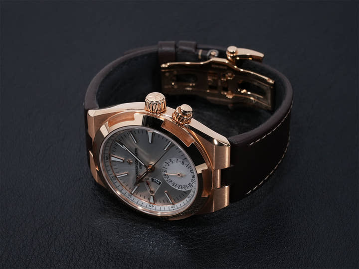 ヴァシュロンコンスタンタン オーヴァーシーズ デュアルタイム Ref.7920V/000R-B336 ピンクゴールド シルバー文字盤 美中古 6xt5tz7e