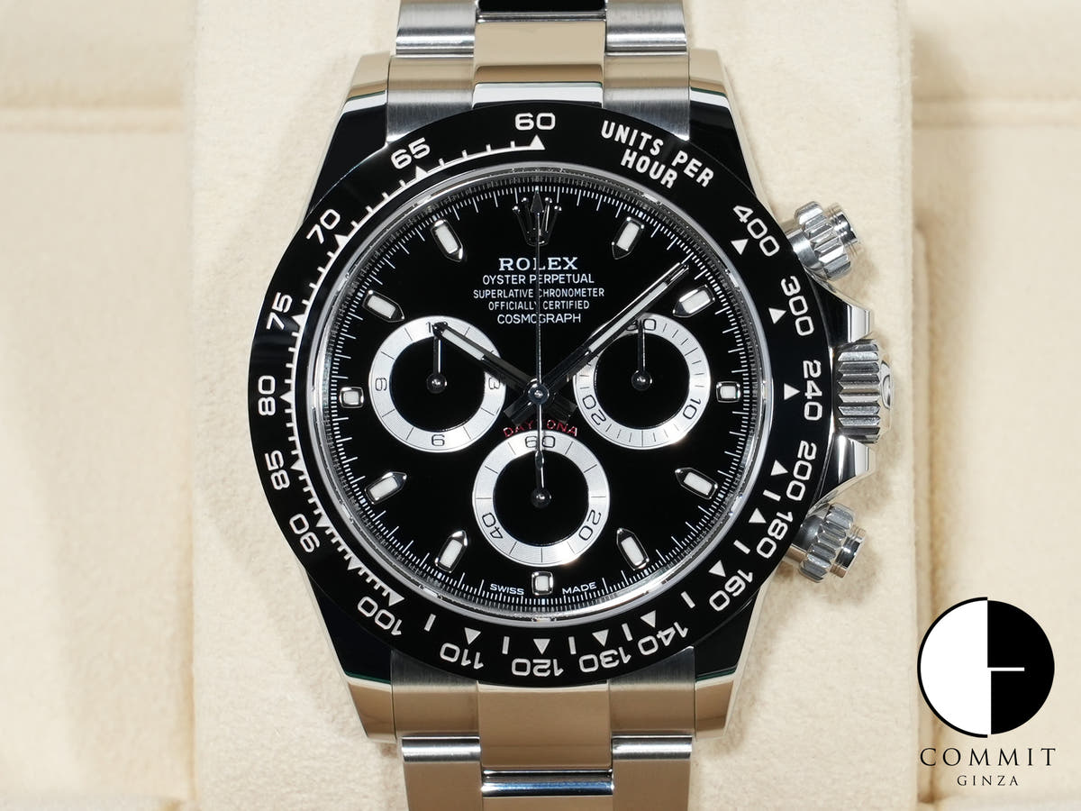 ロレックス デイトナ Ref.116500LN ステンレススチール ブラック文字盤 未使用 7muhhsv2