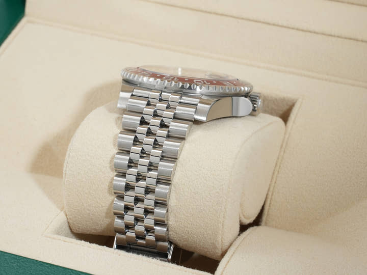 Rolex GMT-Master II Ref. 126710BLRO Stainless Steel with Black Dial and Jubilee Bracelet, Excellent Condition, 5ua2irgo