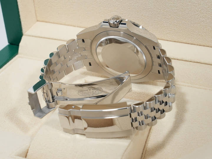 Rolex GMT-Master II Ref. 126710BLRO Stainless Steel with Black Dial and Jubilee Bracelet, Excellent Condition, 5ua2irgo