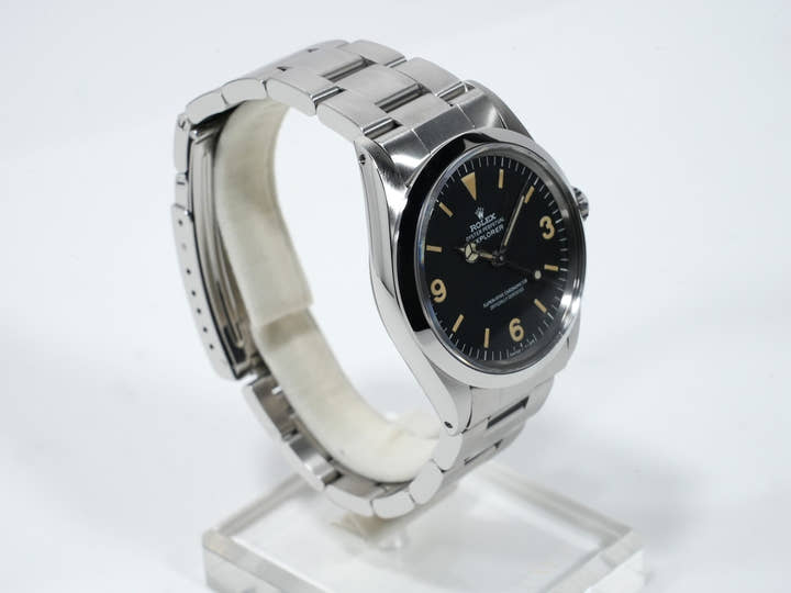 ロレックス エクスプローラーI Ref.1016 ステンレススチール ブラック文字盤 美中古 5gqz3459