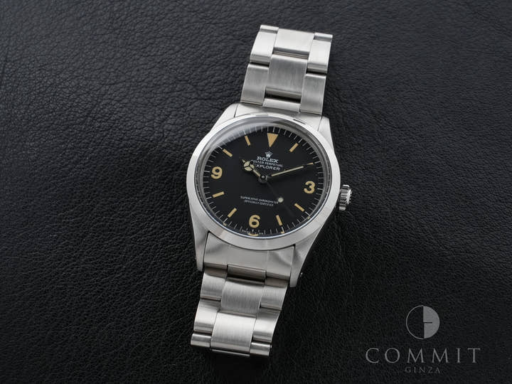 ロレックス エクスプローラーI Ref.1016 ステンレススチール ブラック文字盤 美中古 5gqz3459