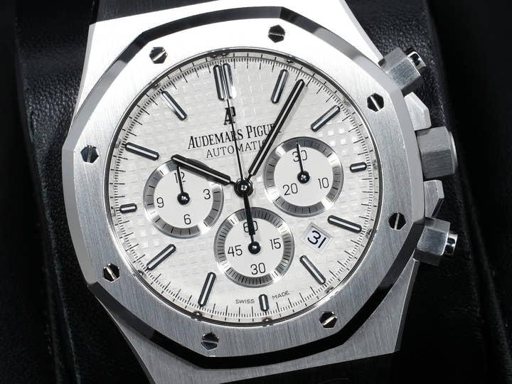 オーデマピゲ ロイヤルオーク クロノグラフ Ref.26320ST.OO.1220ST.02 ステンレススチール シルバー文字盤 中古 4axi2eo7