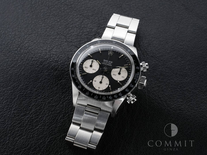 ロレックス デイトナ Ref.6263 ステンレススチール ブラック文字盤 中古 evxwxihx
