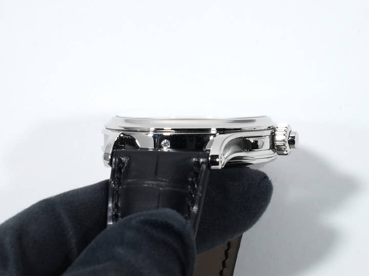 Patek Philippe Split-Seconds Chronograph Ref. 5370P-001 Platinum Black Enamel Dial Excellent Condition o9fz2oip