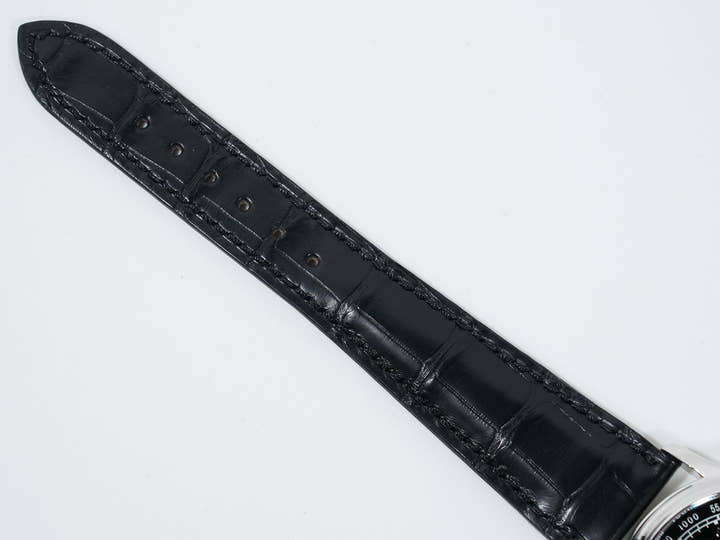 Patek Philippe Split-Seconds Chronograph Ref. 5370P-001 Platinum Black Enamel Dial Excellent Condition o9fz2oip