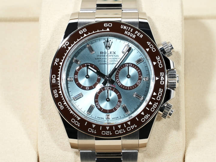 ロレックス デイトナ Ref.126506A プラチナ アイスブルーx11Pダイヤ文字盤 未使用 zp89jvuq