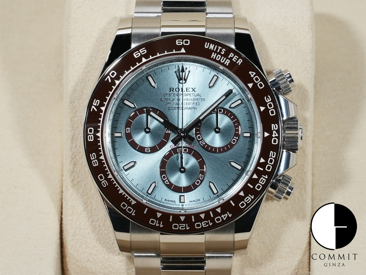 ロレックス デイトナ Ref.126506 プラチナ アイスブルー文字盤 未使用 d5tsnguw