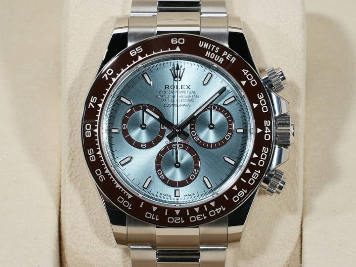 ロレックス デイトナ Ref.126506 プラチナ アイスブルー文字盤 未使用 d5tsnguw