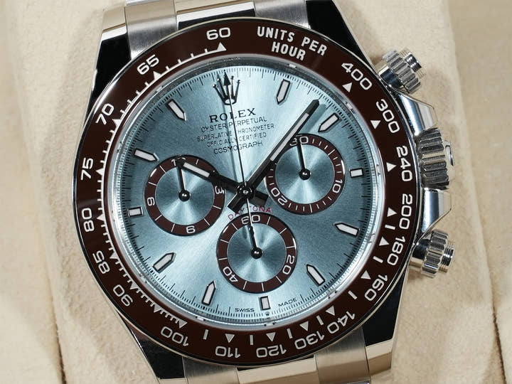 ロレックス デイトナ Ref.126506 プラチナ アイスブルー文字盤 未使用 d5tsnguw