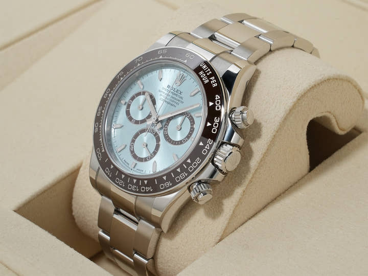 ロレックス デイトナ Ref.126506 プラチナ アイスブルー文字盤 未使用 d5tsnguw