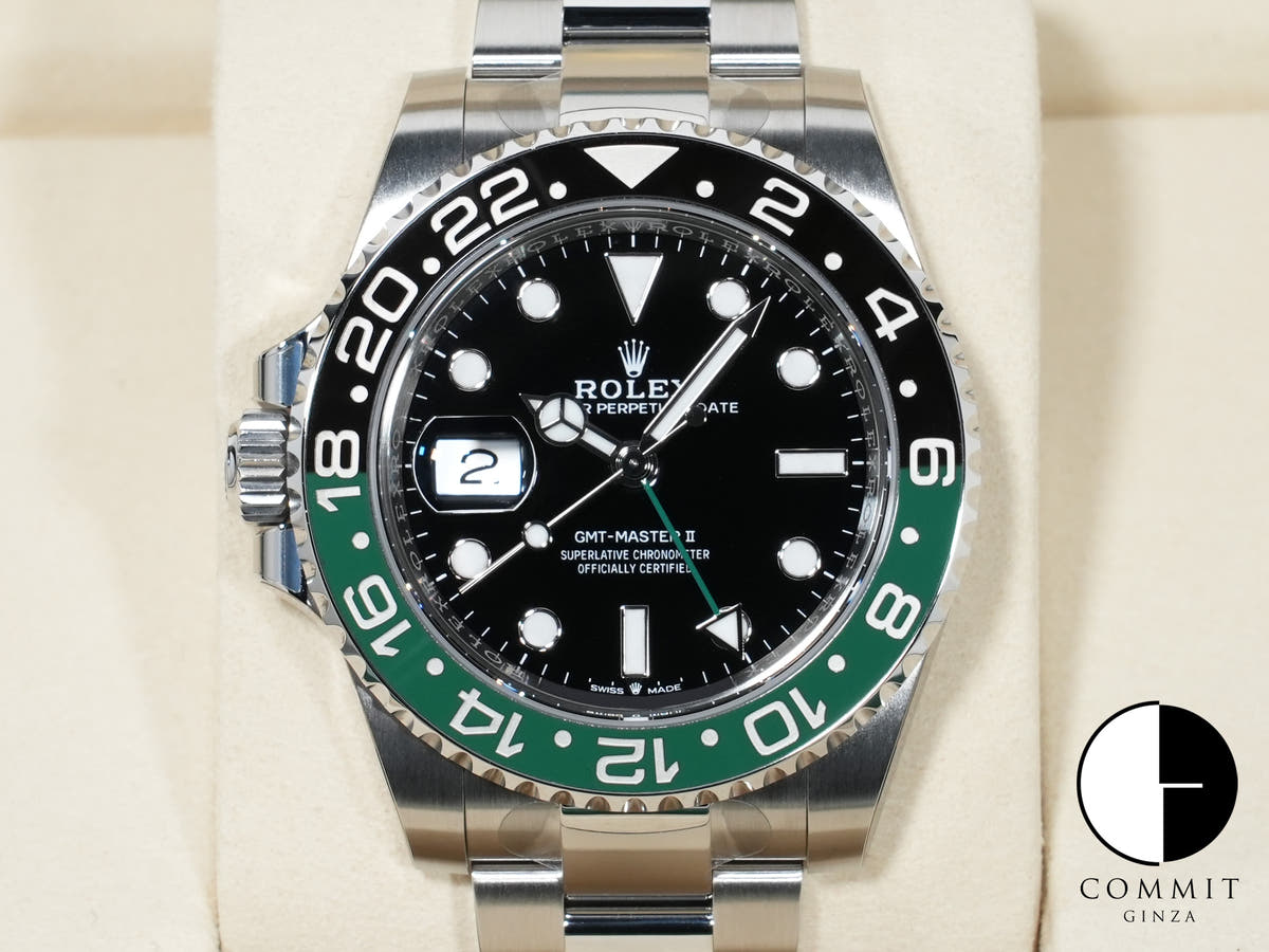 ロレックス GMTマスターII Ref.126720VTNR ステンレススチール ブラック文字盤 オイスターブレスレット 未使用 gkcfihgt