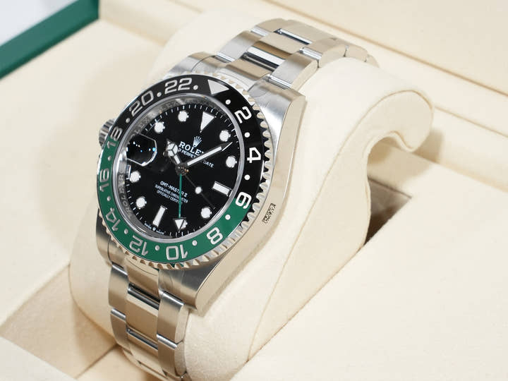 ロレックス GMTマスターII Ref.126720VTNR ステンレススチール ブラック文字盤 オイスターブレスレット 未使用 gkcfihgt