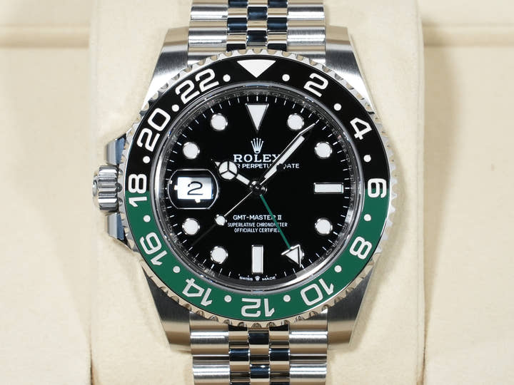 ロレックス GMTマスターII Ref.126720VTNR ステンレススチール ブラック文字盤 ジュビリーブレスレット 未使用 gkh84uqp