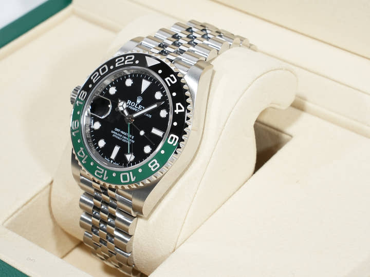 ロレックス GMTマスターII Ref.126720VTNR ステンレススチール ブラック文字盤 ジュビリーブレスレット 未使用 gkh84uqp