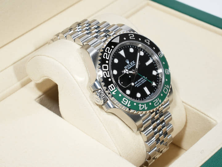 ロレックス GMTマスターII Ref.126720VTNR ステンレススチール ブラック文字盤 ジュビリーブレスレット 未使用 gkh84uqp