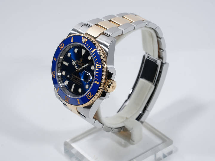 ロレックス サブマリーナー デイト Ref.116613LB ステンレススチール/イエローゴールド ブルー文字盤 美品 ikq88bha