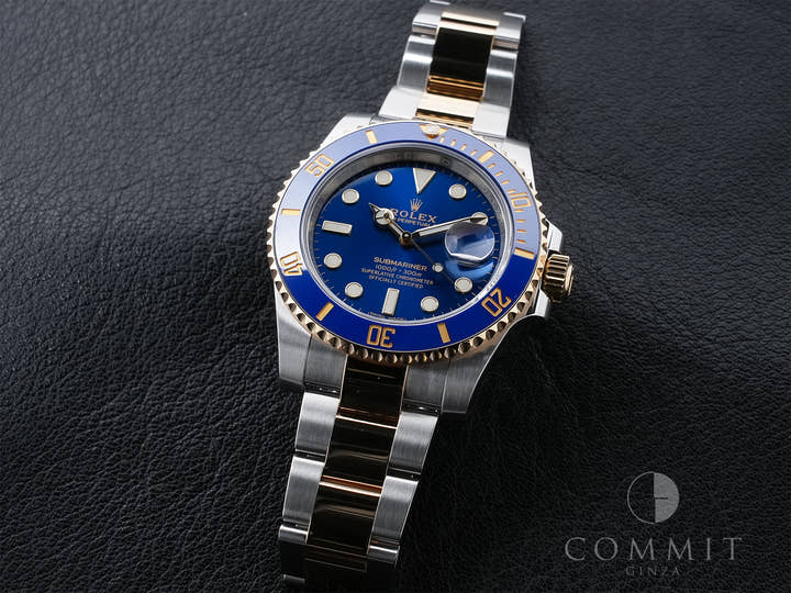 ロレックス サブマリーナー デイト Ref.116613LB ステンレススチール/イエローゴールド ブルー文字盤 美品 ikq88bha