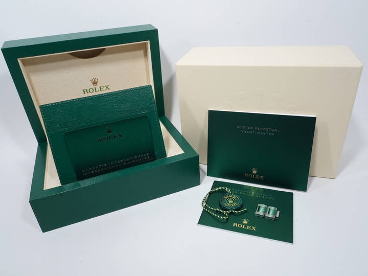 ロレックス ヨットマスター40 Ref.126622 ステンレススチール/プラチナ スレート文字盤 美品 jo2ph56z