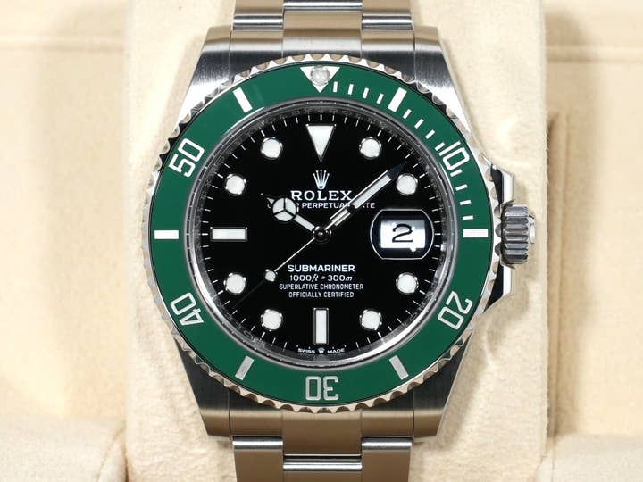 ロレックス サブマリーナー デイト Ref.126610LV ステンレススチール ブラック文字盤 美品 zjaypx4r