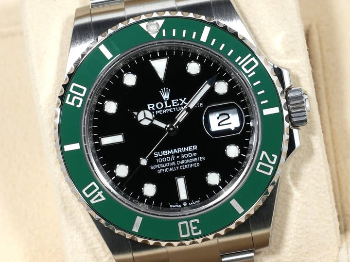 ロレックス サブマリーナー デイト Ref.126610LV ステンレススチール ブラック文字盤 美品 zjaypx4r