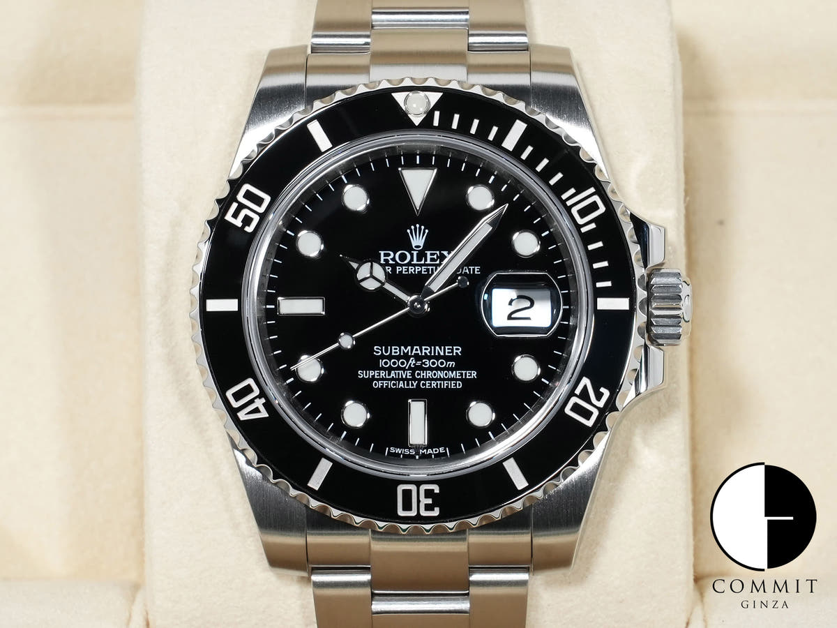 ロレックス サブマリーナー デイト Ref.116610LN ステンレススチール ブラック文字盤 美品 espgsfnx
