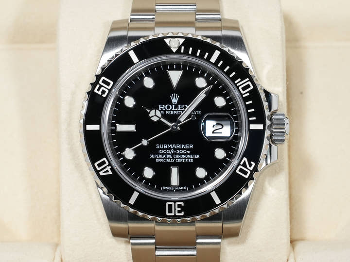 ロレックス サブマリーナー デイト Ref.116610LN ステンレススチール ブラック文字盤 美品 espgsfnx