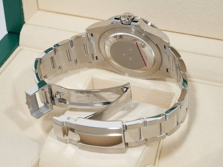 ロレックス GMTマスターII Ref.126710BLRO ステンレススチール ブラック文字盤 オイスターブレスレット 美品 mnefq32f