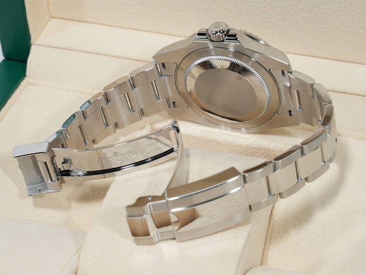 ロレックス GMTマスターII Ref.126710BLNR ステンレススチール ブラック文字盤 オイスターブレスレット 美品 vckb3reh