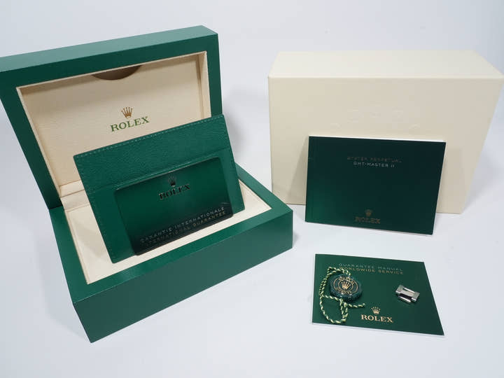 ロレックス GMTマスターII Ref.126710BLNR ステンレススチール ブラック文字盤 オイスターブレスレット 美品 vckb3reh