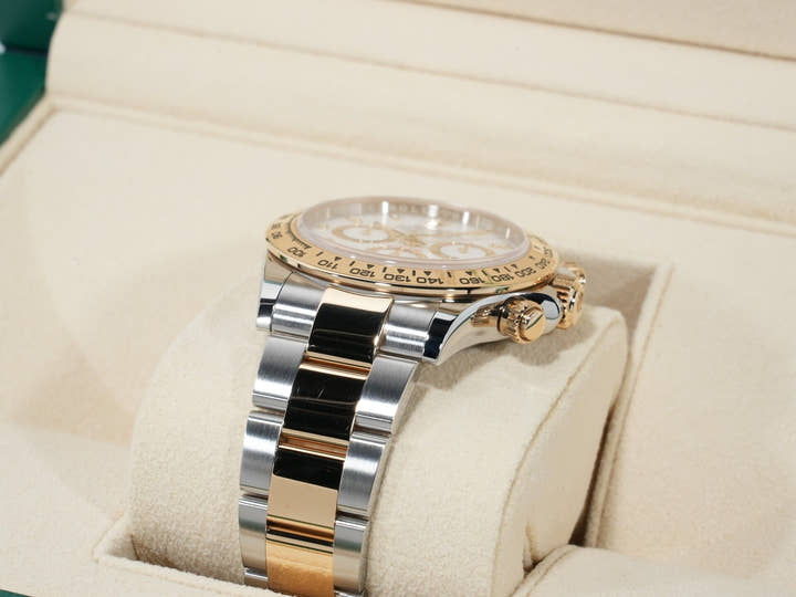 ロレックス デイトナ Ref.116503 ステンレススチール/イエローゴールド ホワイト文字盤 美品 3xdyuyvj