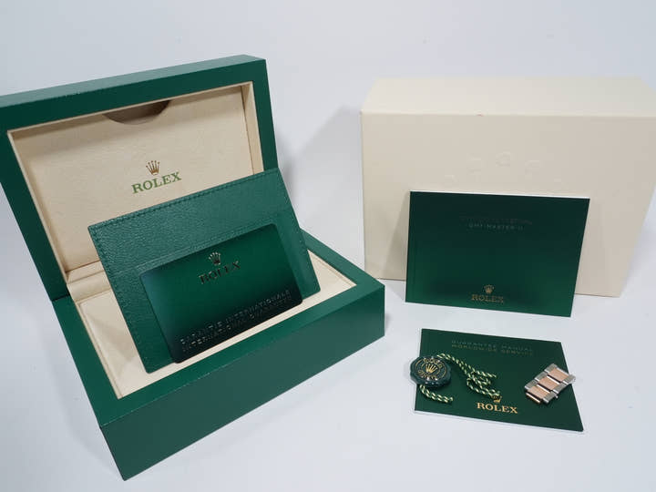 ロレックス GMTマスターII Ref.126711CHNR ステンレススチール/エバーローズゴールド ブラック文字盤 オイスターブレスレット 美中古 i33gkcka