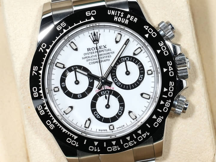 ロレックス デイトナ Ref.116500LN ステンレススチール ホワイト文字盤 美中古 sd7rucdd