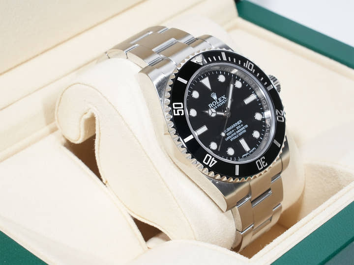 ロレックス サブマリーナー ノンデイト Ref.114060 ステンレススチール ブラック文字盤 美中古 ringfo9m