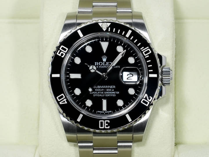 ロレックス サブマリーナー デイト Ref.116610LN ステンレススチール ブラック文字盤 中古 vgiixt7n