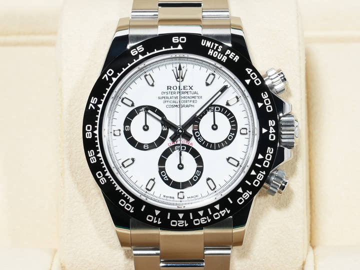 ロレックス デイトナ Ref.116500LN ステンレススチール ホワイト文字盤 未使用 8rab9ynz