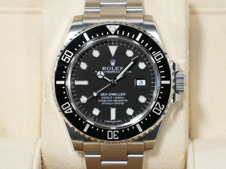 ロレックス シードゥエラー 4000 Ref.116600 ステンレススチール ブラック文字盤 中古 vcmsv66i