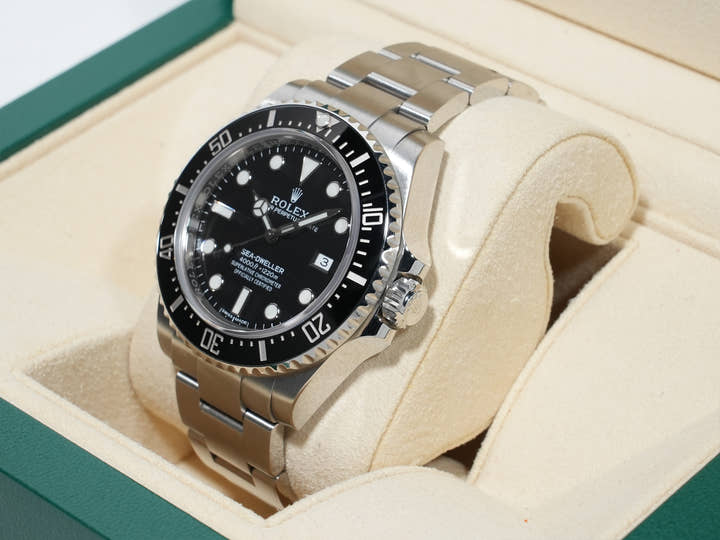 ロレックス シードゥエラー 4000 Ref.116600 ステンレススチール ブラック文字盤 中古 vcmsv66i