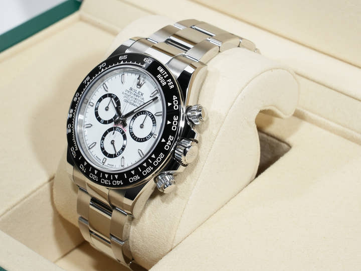 ロレックス デイトナ Ref.126500LN ステンレススチール ホワイト文字盤 未使用 fd34ystp