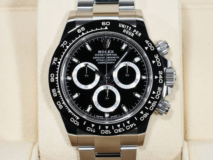 Rolex Daytona Ref. 116500LN Stainless Steel Black Dial Unused hpwv9a59