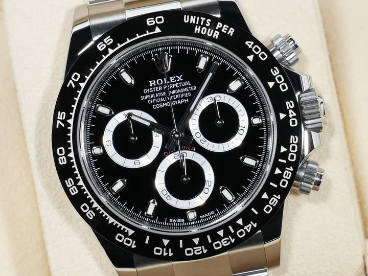 Rolex Daytona Ref. 116500LN Stainless Steel Black Dial Unused hpwv9a59