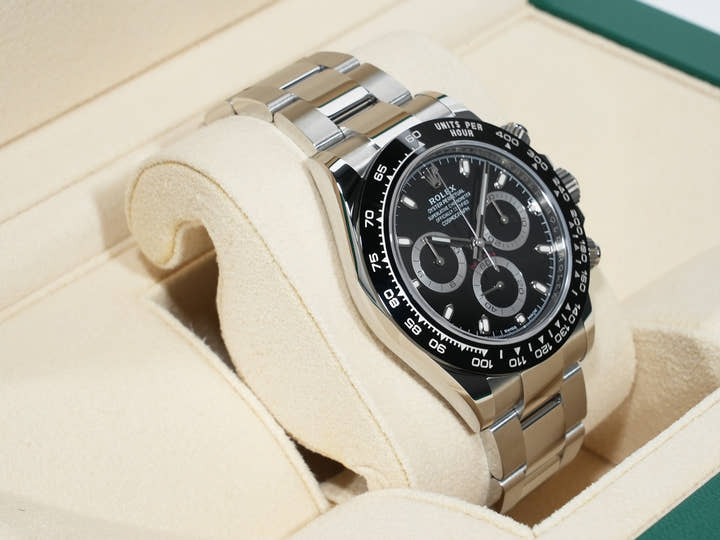 Rolex Daytona Ref. 116500LN Stainless Steel Black Dial Unused hpwv9a59