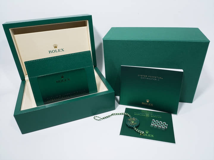 ロレックス GMTマスターII Ref.126710GRNR ステンレススチール ブラック文字盤 ジュビリーブレスレット 未使用 rtbna7ih