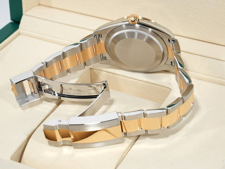 ロレックス エクスプローラー36 Ref.124273 ステンレススチール/イエローゴールド ブラック文字盤 オイスターブレスレット 極美品 jn37i798