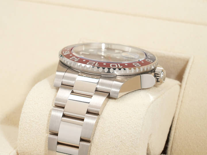 ロレックス GMTマスターII Ref.126719BLRO ホワイトゴールド ミッドナイトブルー文字盤 オイスターブレスレット 美中古 ic7z5gyy