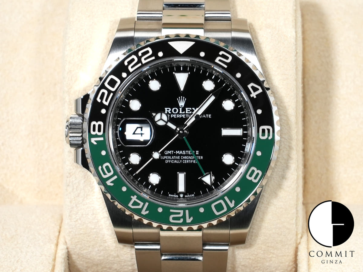 ロレックス GMTマスターII Ref.126720VTNR ステンレススチール ブラック文字盤 オイスターブレスレット 中古 9mzxfczq