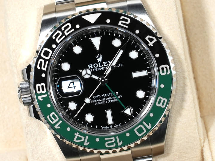 ロレックス GMTマスターII Ref.126720VTNR ステンレススチール ブラック文字盤 オイスターブレスレット 中古 9mzxfczq